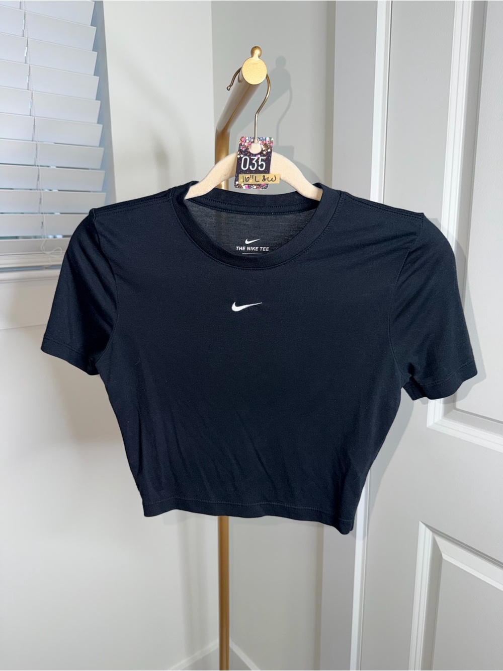 35. Nike Sportswear Chill Knit Women's Cropped T-Shirt